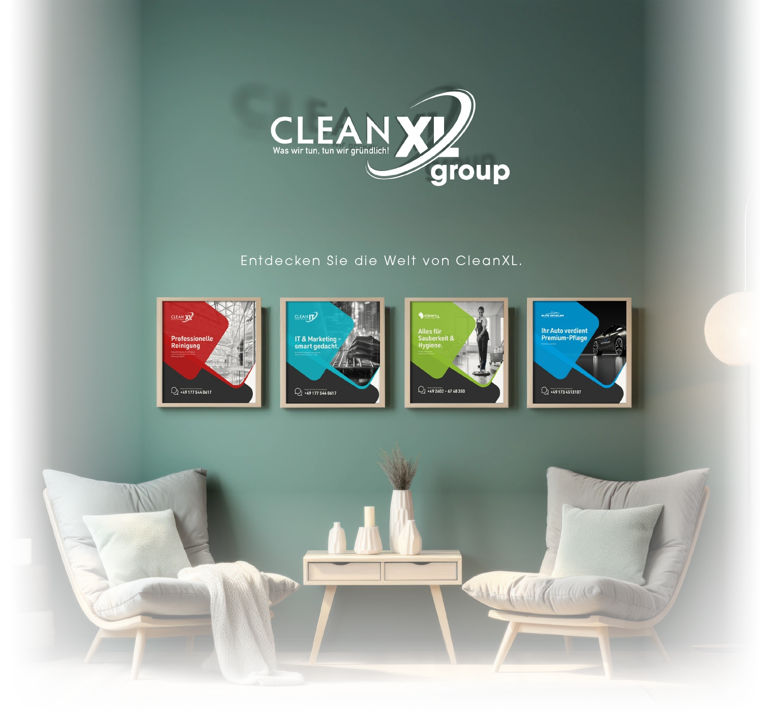 CleanXL – vier Bilderrahmen
